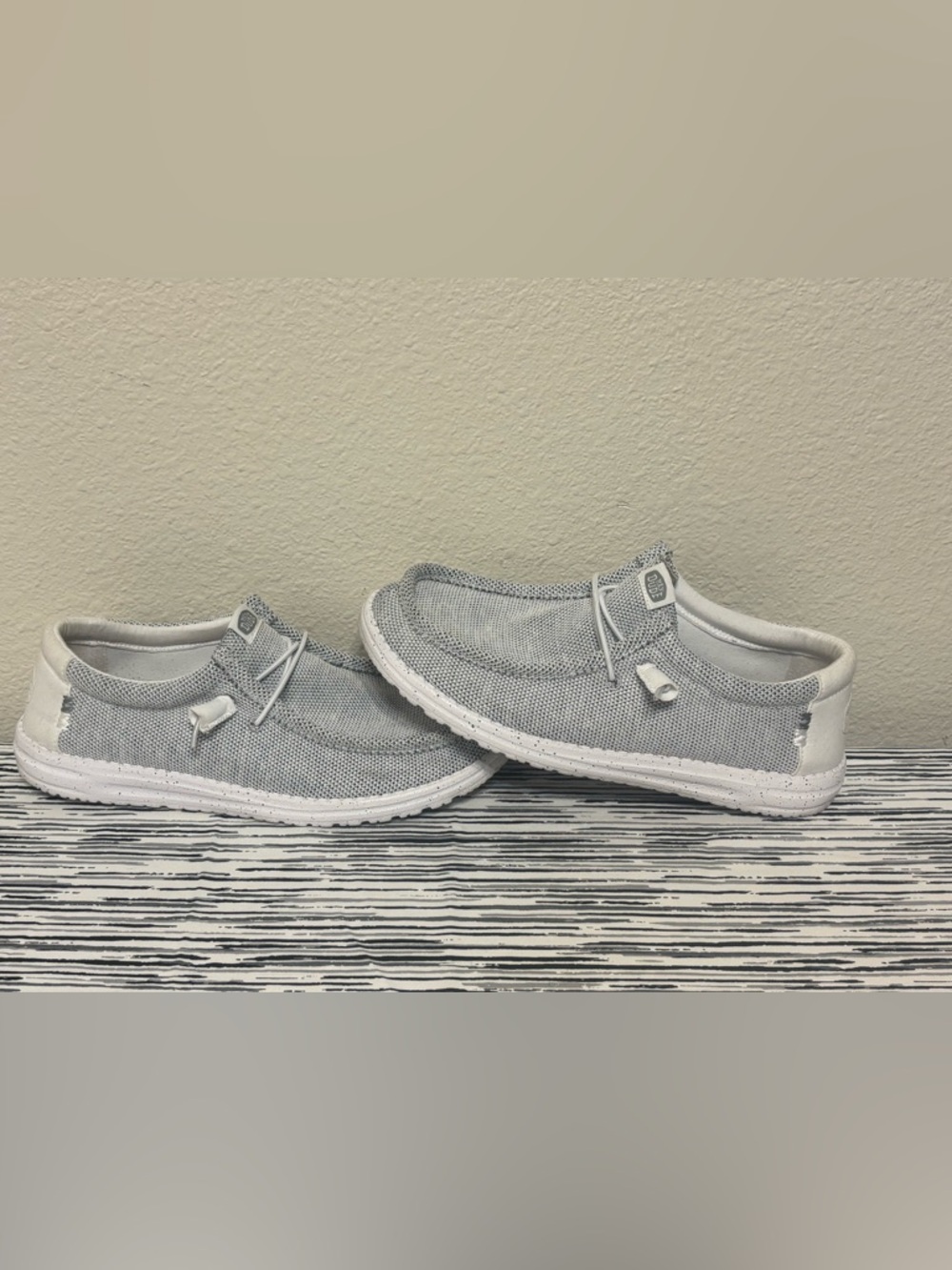 Light Gray Men’s Casual Slip-On Shoes - Comfortable Everyday Wear